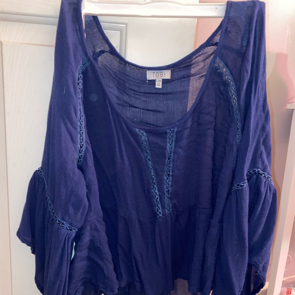 TOBI Blue Blouse
